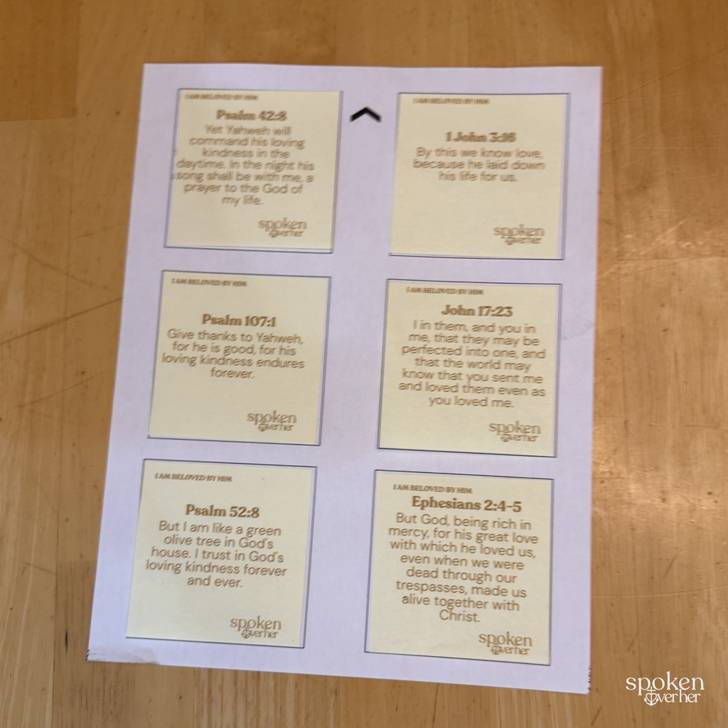 I Am Beloved By Him — Declaration Pack