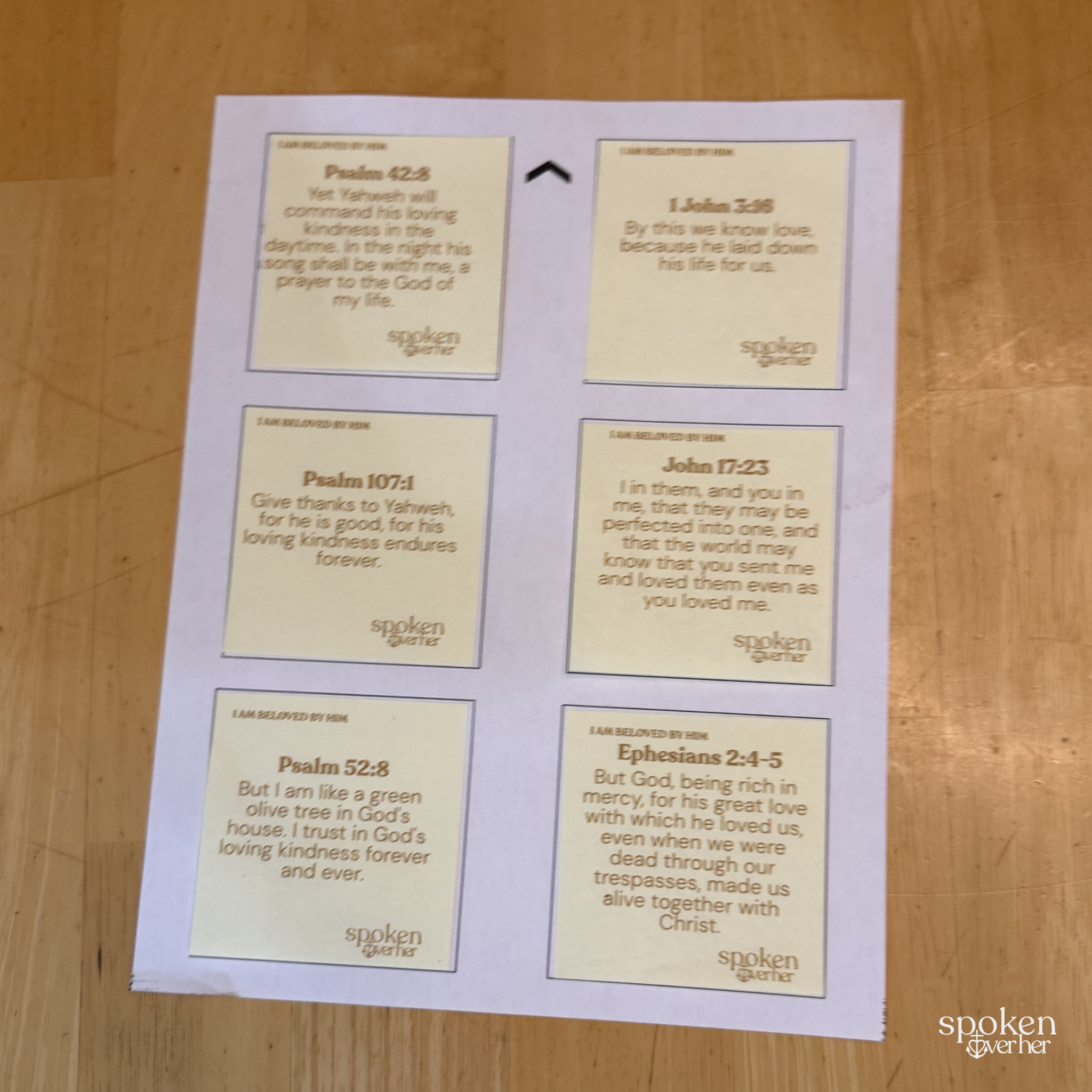 I Am Beloved By Him — Declaration Pack